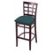 Holland Bar Stool Co 30" Bar Stool, Dark Cherry Finish, Graph Tidal Seat 313030DC022 - alternate 1